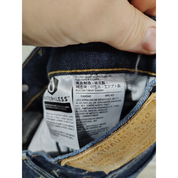 Levis Premium Jeans 510 Straight Leg Denim Jeans Size 28x30 - Picture 6 of 9